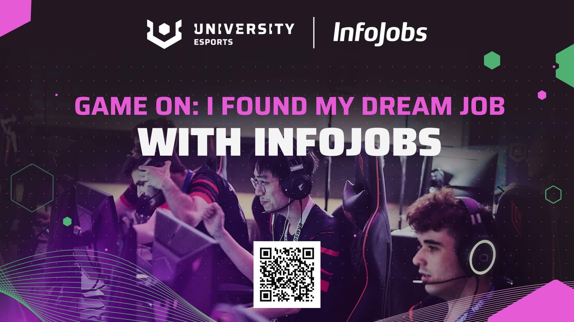 University Esports è alla ricerca di quattro talenti con tanta energia e motivazione, l'offerta di lavoro è stata pubblicata da InfoJobs