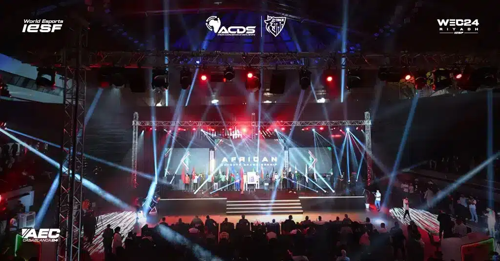 African Esports Championship AEC24 è il primo campionato di Esport offline in Africa, Storico evento che si disputa a Casablanca