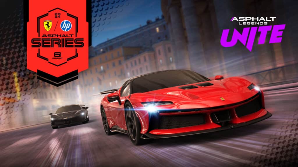 Ferrari e Gameloft hanno lanciato la Ferrari HP Esports Asphalt Series. Quattro fasi di qualifica e finale dal vivo a dicembre a Barcellona